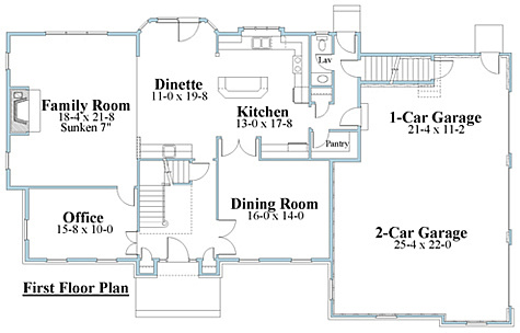 1st floor plan
